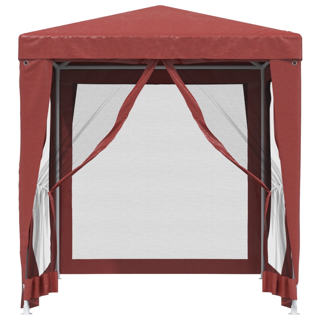 Tenda per Feste con Pareti Laterali in Rete 2x2 m HDPE | homemem39