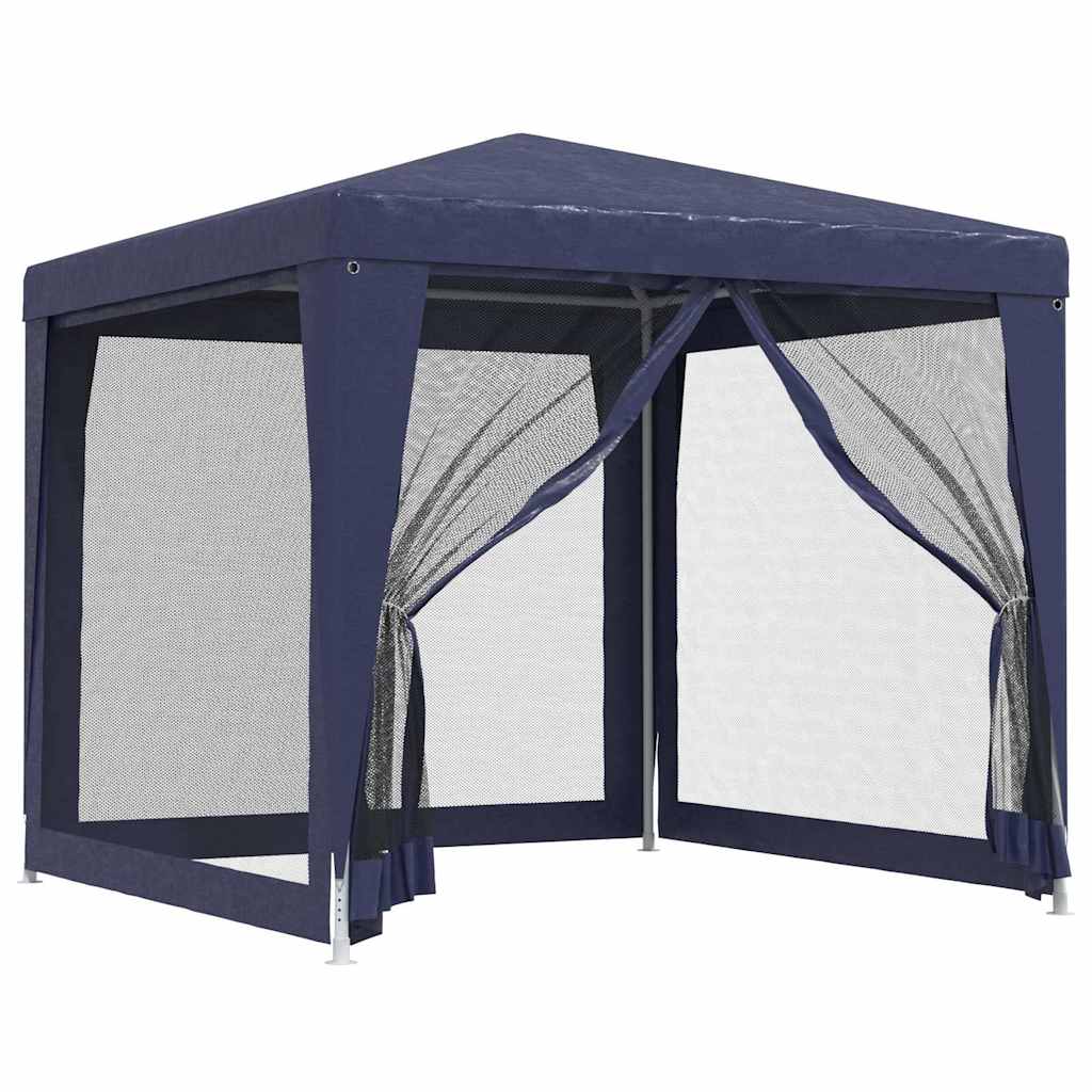 Tenda per Feste con 4 Pareti Laterali in Rete HDPE