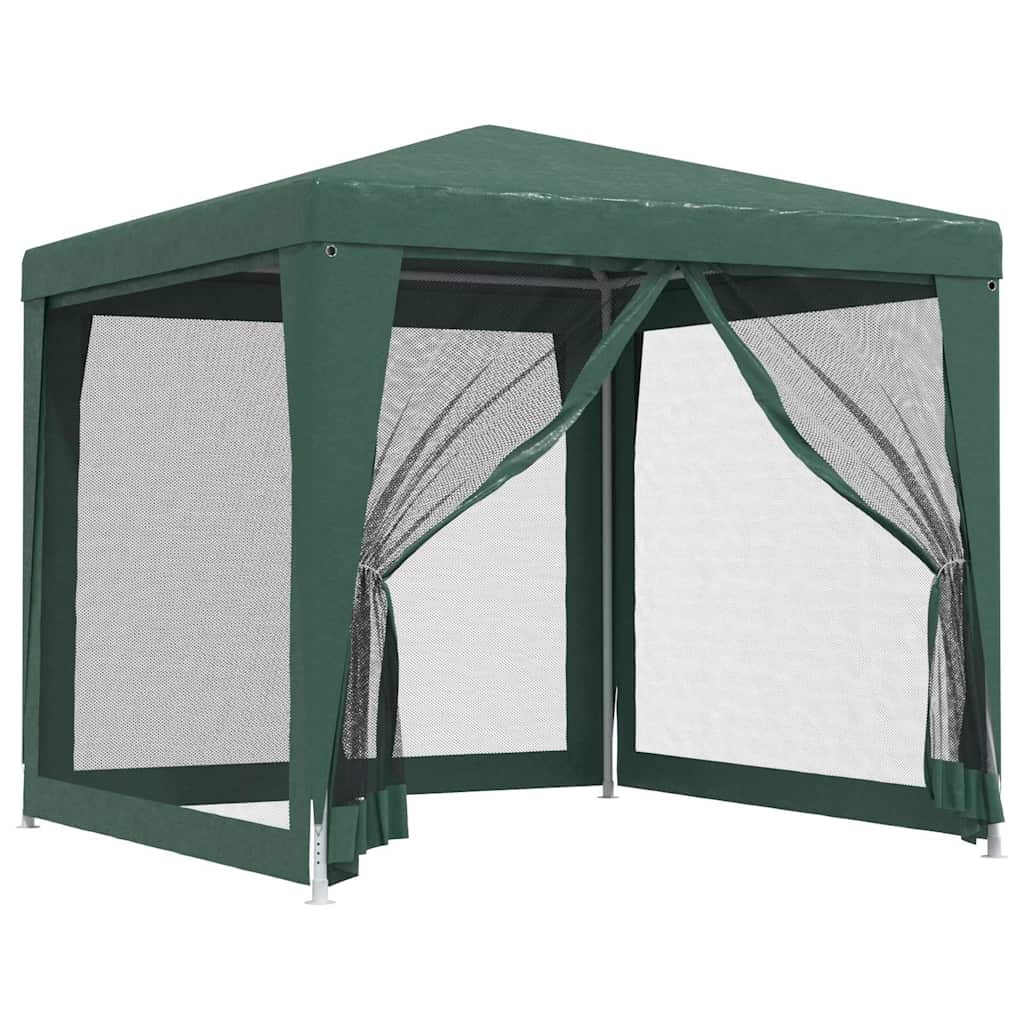 Tenda per Feste con 4 Pareti Laterali in Rete HDPE