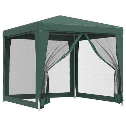 Tenda per Feste con 4 Pareti Laterali in Rete HDPE