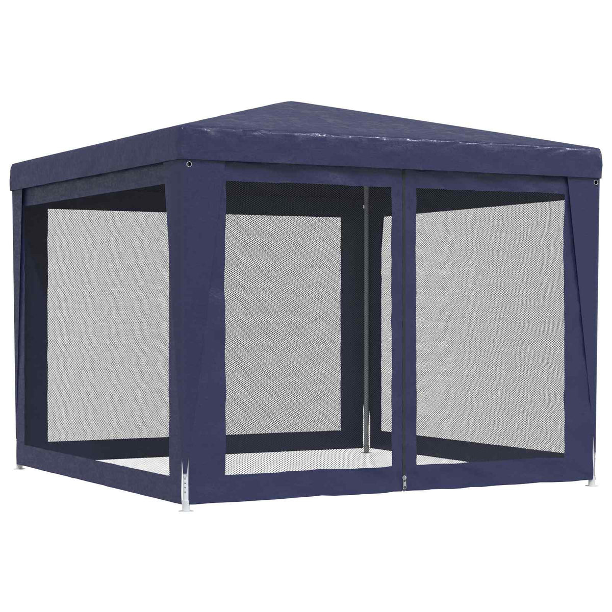 Tenda per Feste con 4 Pareti Laterali in Rete HDPE