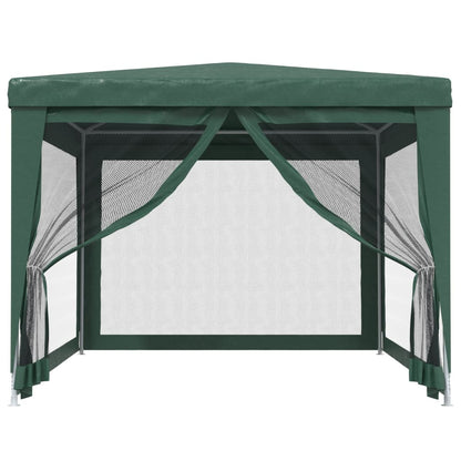 Tenda per Feste con 4 Pareti Laterali in Rete HDPE