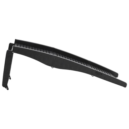 Rampa per Cani Pieghevole Nera 153x40x12,5 cm in Plastica | homemem39