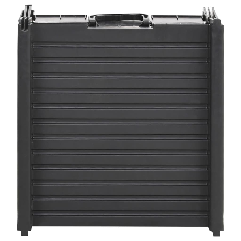Rampa per Cani Pieghevole Nera 153x40x12,5 cm in Plastica | homemem39