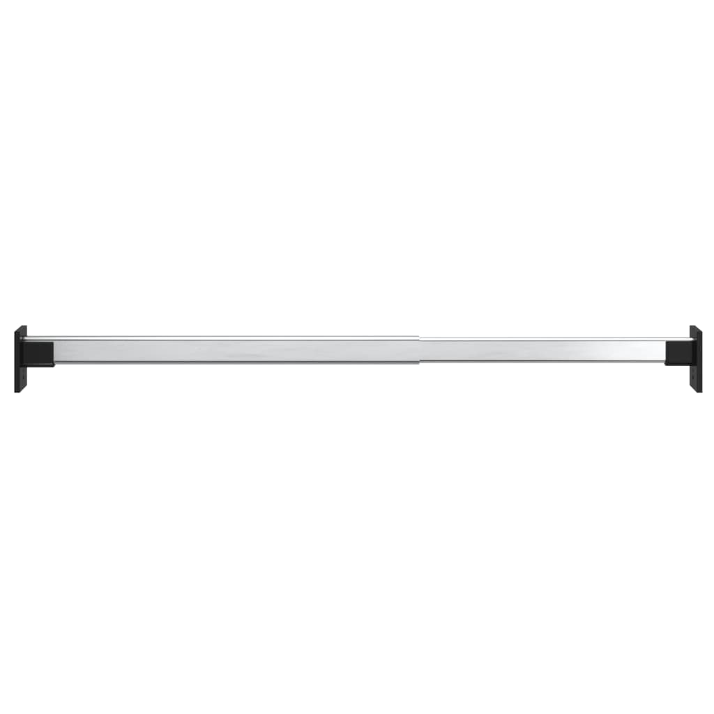 Aste Telescopiche per Armadi 4 pz Argento 58-100 cm | homemem39