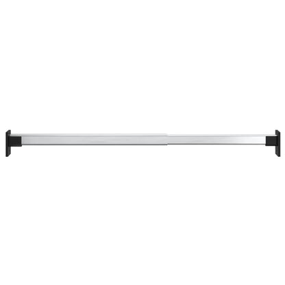 Aste Telescopiche per Armadi 4 pz Argento 58-100 cm | homemem39