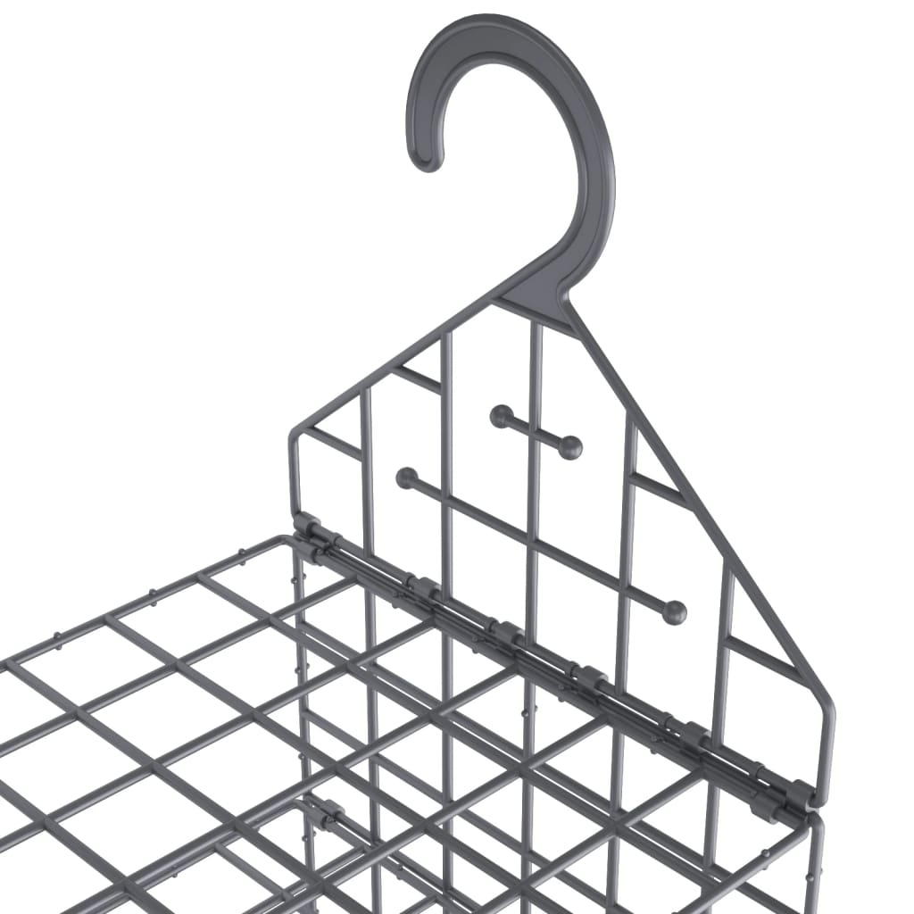 Organizer per Armadio da Appendere con 7 Ripiani 2 pz | homemem39