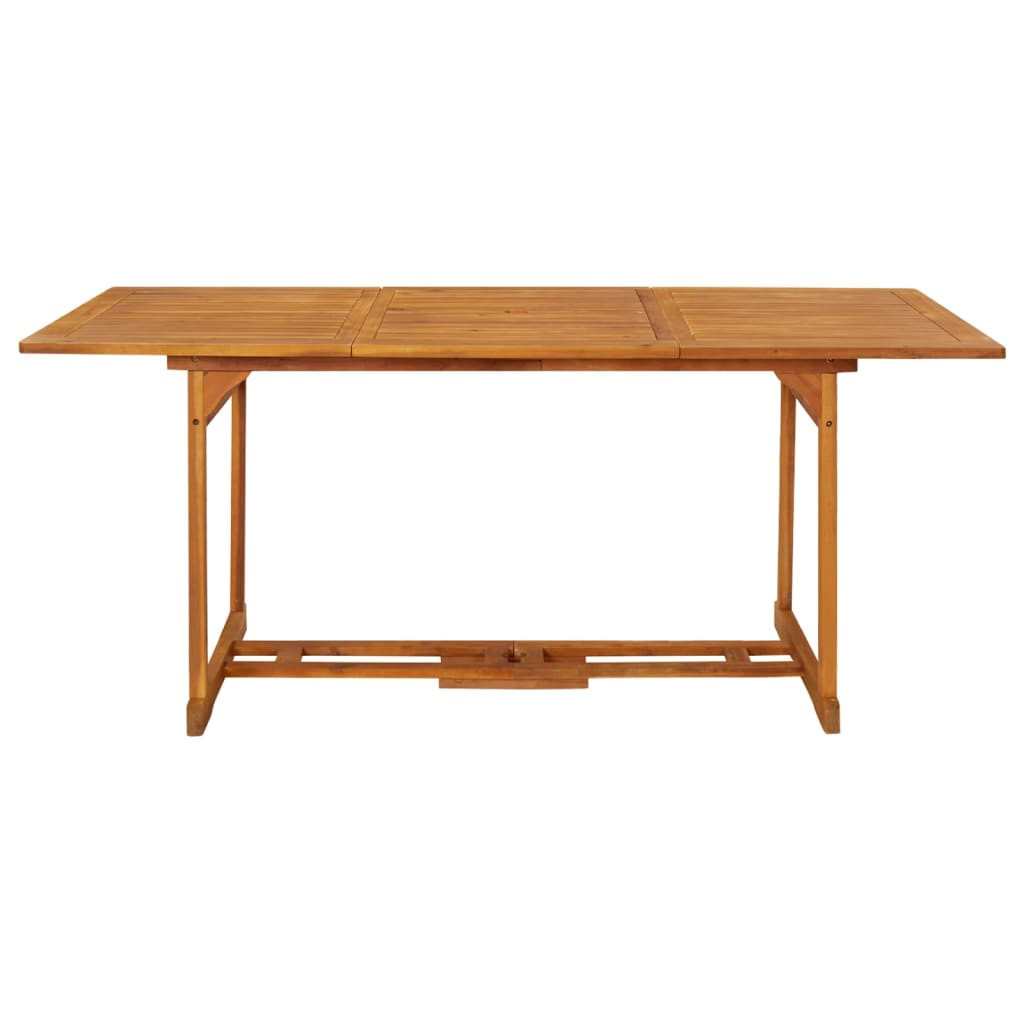 Set da Pranzo per Giardino 9 pz con Cuscini Grigio | homemem39