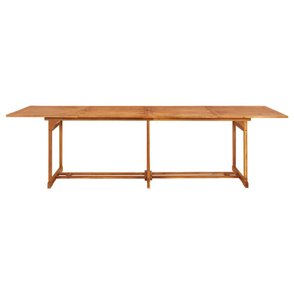 Set da Pranzo per Giardino 11 pz con Cuscini Grigio | homemem39