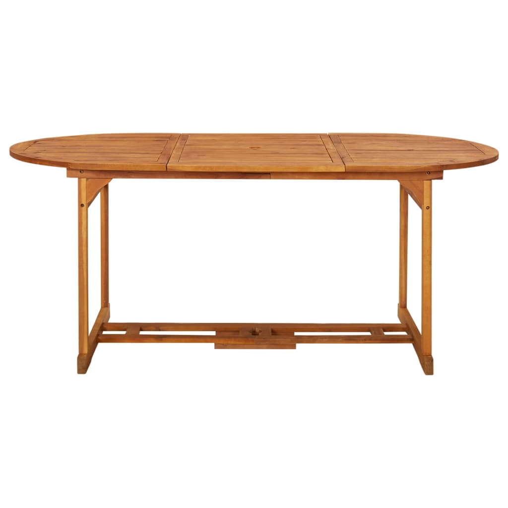 Set da Pranzo per Giardino 7 pz con Cuscini Grigio | homemem39