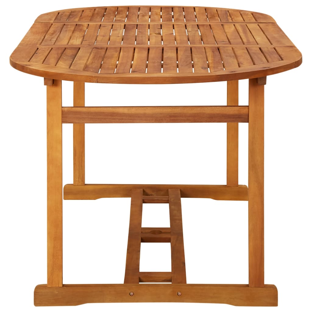 Set da Pranzo per Giardino 7 pz con Cuscini Grigio | homemem39