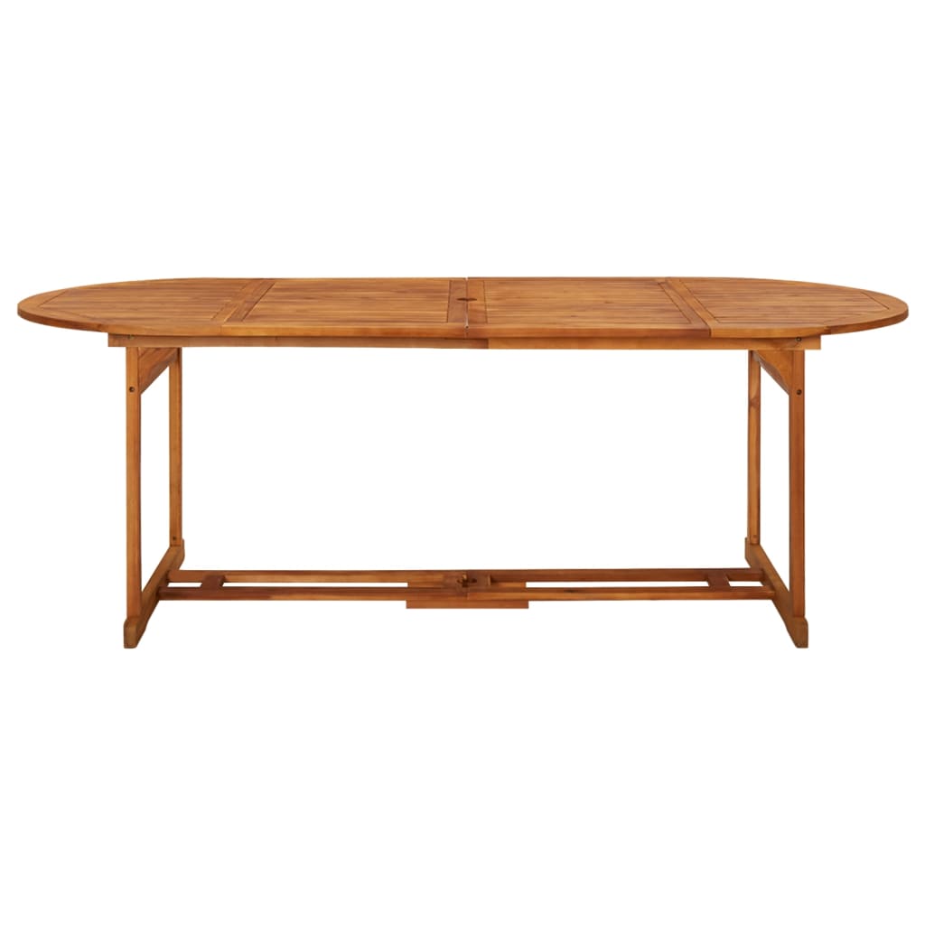Set da Pranzo per Giardino 9 pz con Cuscini Grigio | homemem39