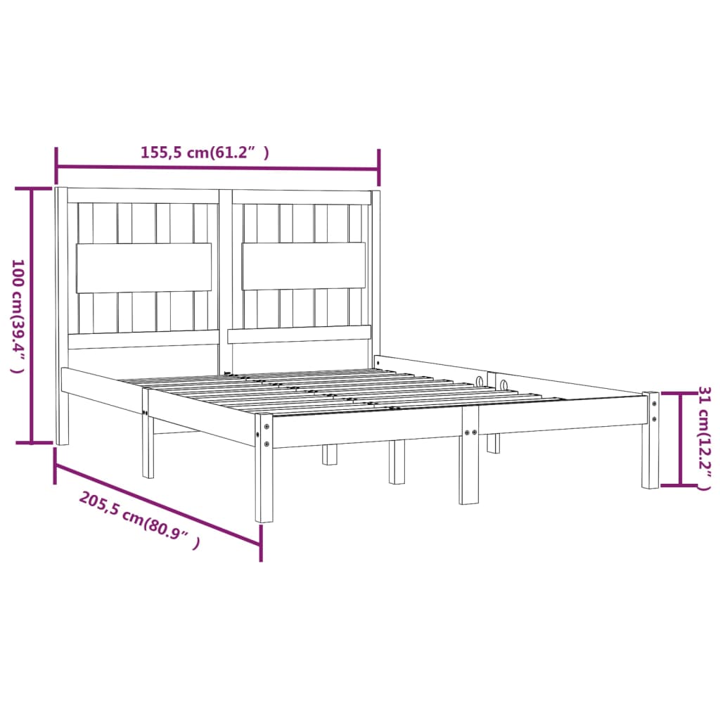 Giroletto Massello Pino 150x200cm King Size | homemem39