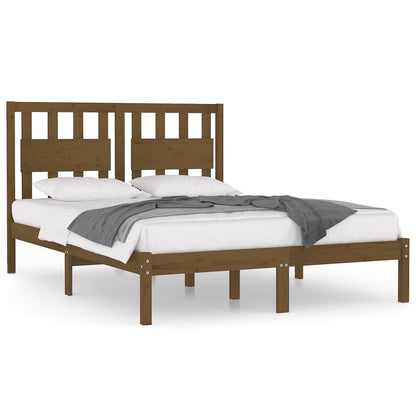 Giroletto senza Materasso Ambra in Legno Massello 200x200 cm | homemem39