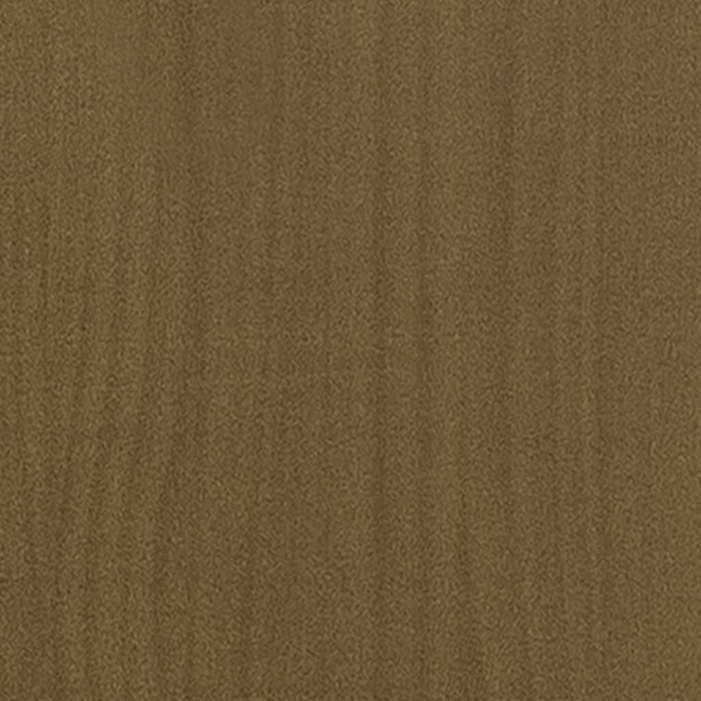 Giroletto senza Materasso Ambra in Legno Massello 200x200 cm | homemem39