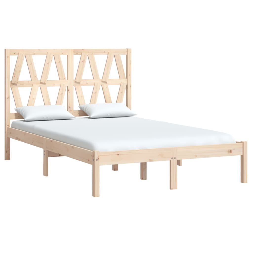 Giroletto in Legno Massello di Pino 120x190cm Small Double | homemem39