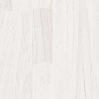 Giroletto Bianco in Legno Massello di Pino 120x200 cm | homemem39