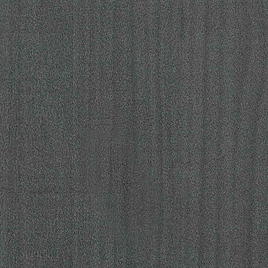 Giroletto Grigio in Legno Massello di Pino 200x200 cm | homemem39