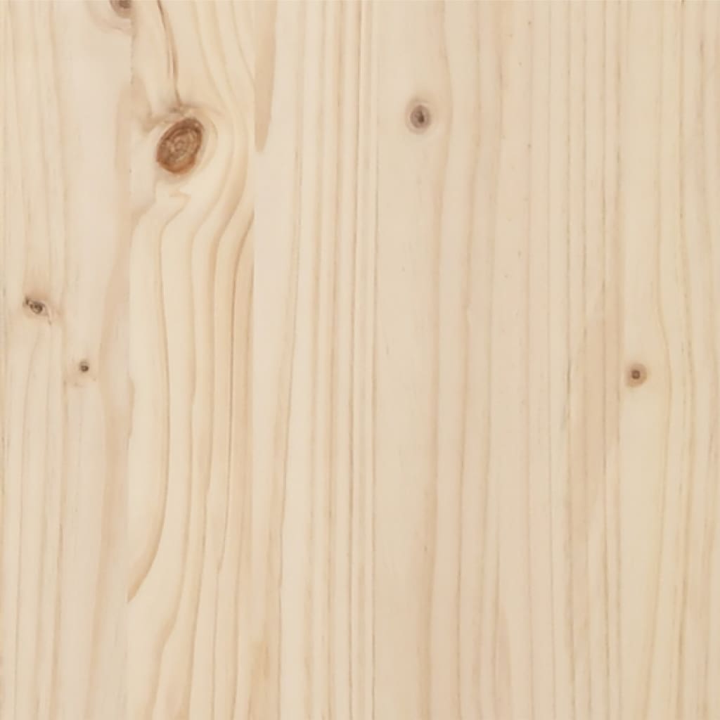 Giroletto senza Materasso 200x200 cm in Legno Massello di Pino | homemem39