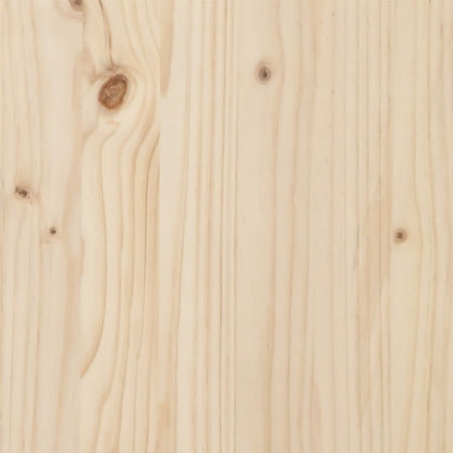 Giroletto senza Materasso 200x200 cm in Legno Massello di Pino | homemem39