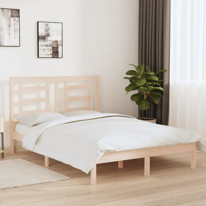 Giroletto senza Materasso 140x200 cm in Legno Massello di Pino | homemem39