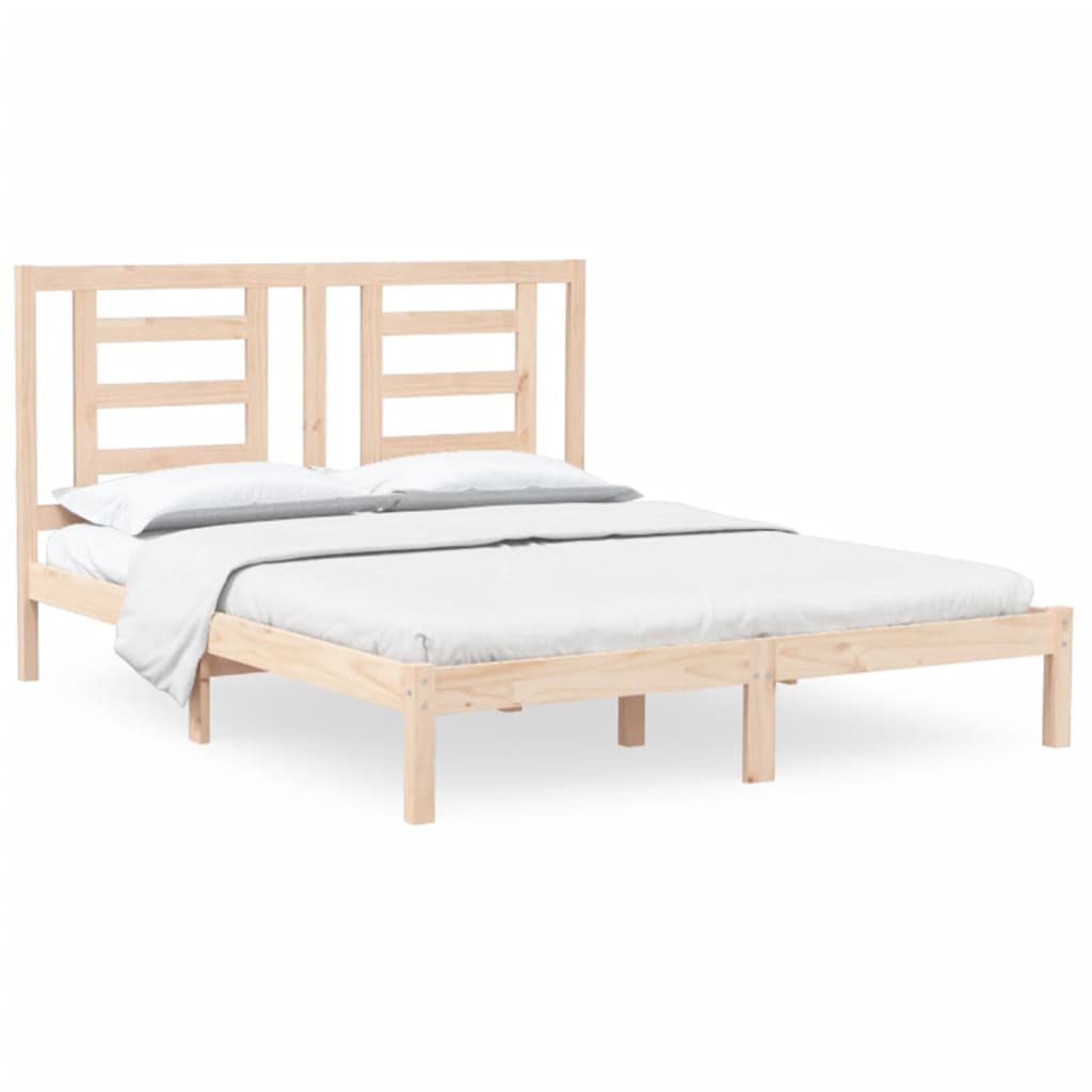 Giroletto senza Materasso 160x200 cm in Legno Massello di Pino | homemem39