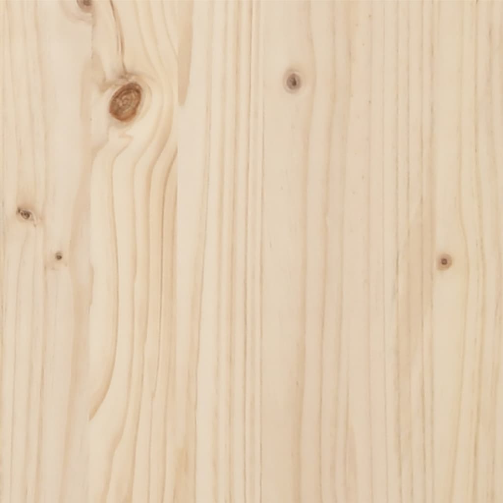 Giroletto senza Materasso 200x200 cm in Legno Massello di Pino | homemem39