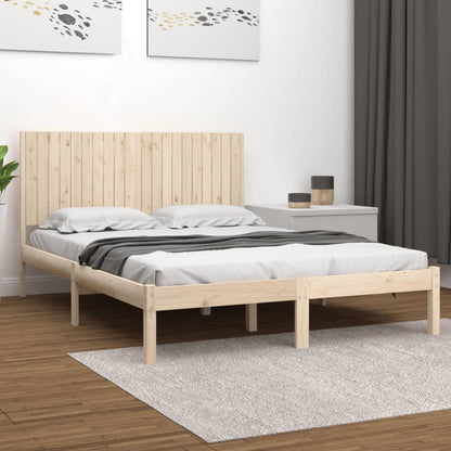 Giroletto senza Materasso 200x200 cm in Legno Massello di Pino | homemem39