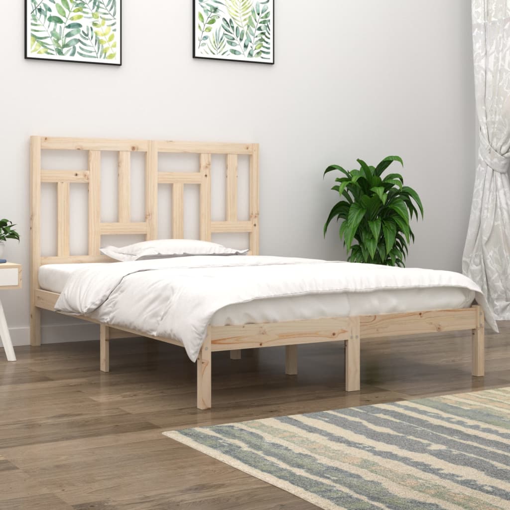 Giroletto senza Materasso 160x200 cm in Legno Massello di Pino | homemem39