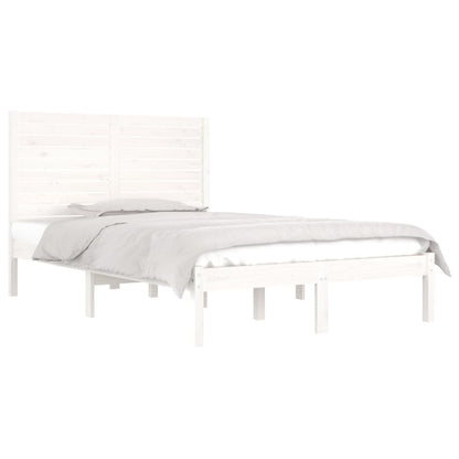 Giroletto Bianco in Legno Massello 140x190 cm | homemem39