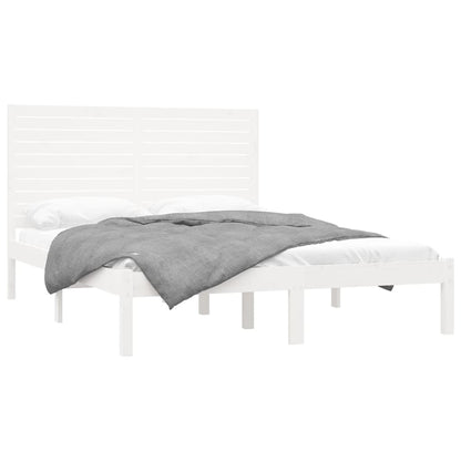 Giroletto Bianco in Legno Massello 120x200 cm | homemem39
