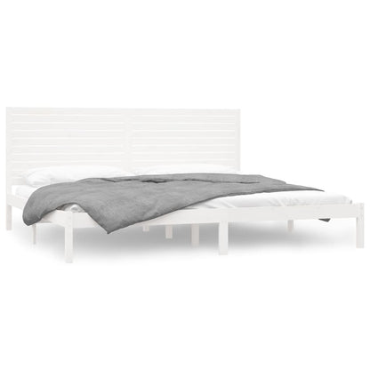 Giroletto Bianco in Legno Massello 180x200 cm Super King | homemem39