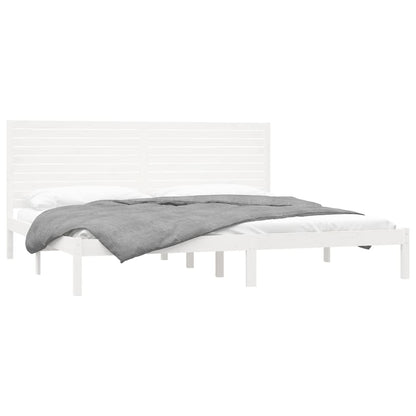 Giroletto Bianco in Legno Massello 180x200 cm Super King | homemem39