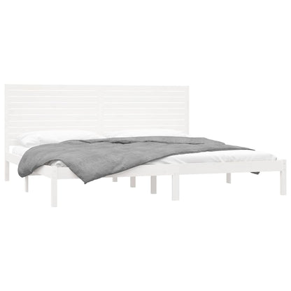 Giroletto Bianco in Legno Massello 200x200 cm | homemem39
