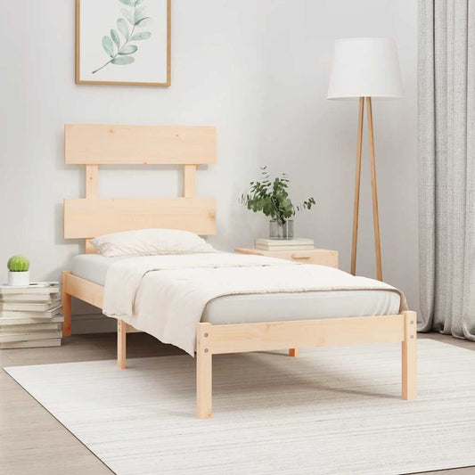 Giroletto in Legno Massello 90x190 cm Single | homemem39
