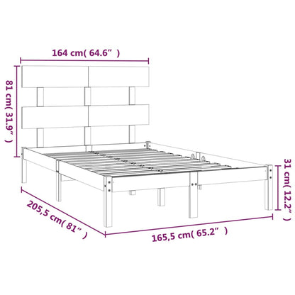 Giroletto in Legno Massello 160x200 cm | homemem39