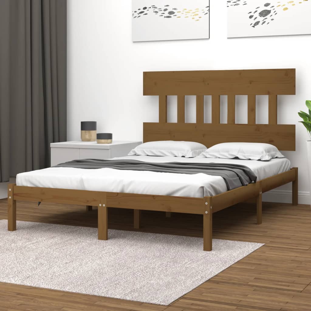 Giroletto senza Materasso Ambra 200x200 Legno Massello | homemem39