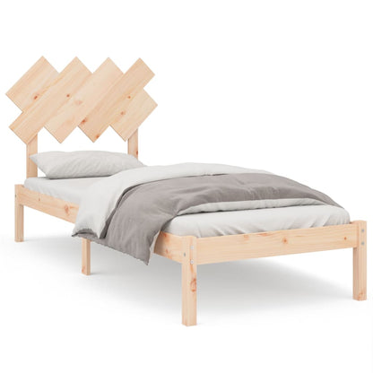 Giroletto 90x190 cm Single in Legno Massello | homemem39