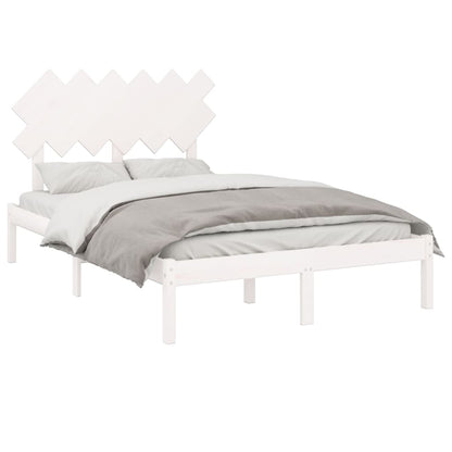 Giroletto Bianco 135x190 cm Double in legno Massello | homemem39