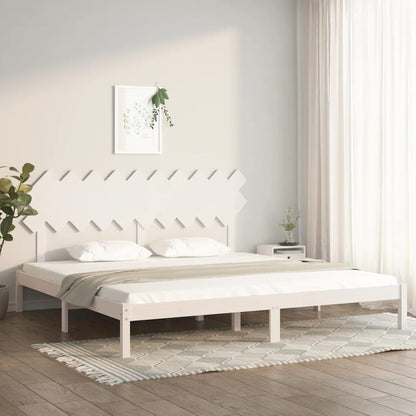 Giroletto Bianco 200x200 cm in Legno Massello | homemem39
