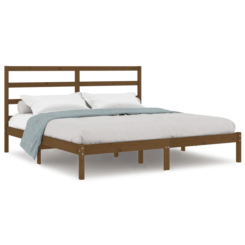 Giroletto ambra in Legno Massello di Pino 200x200 cm | homemem39