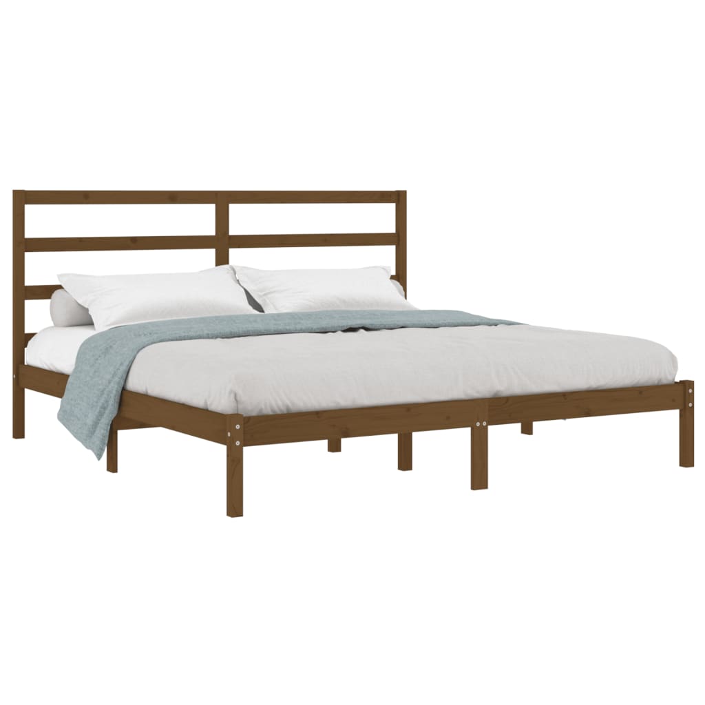 Giroletto ambra in Legno Massello di Pino 200x200 cm | homemem39
