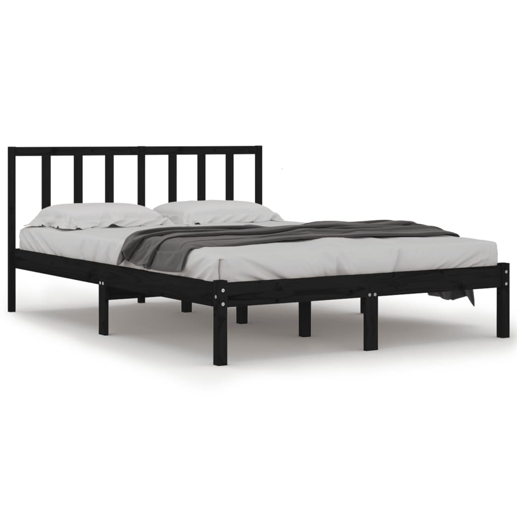 Giroletto Nero Massello Pino 150x200cm King Size | homemem39