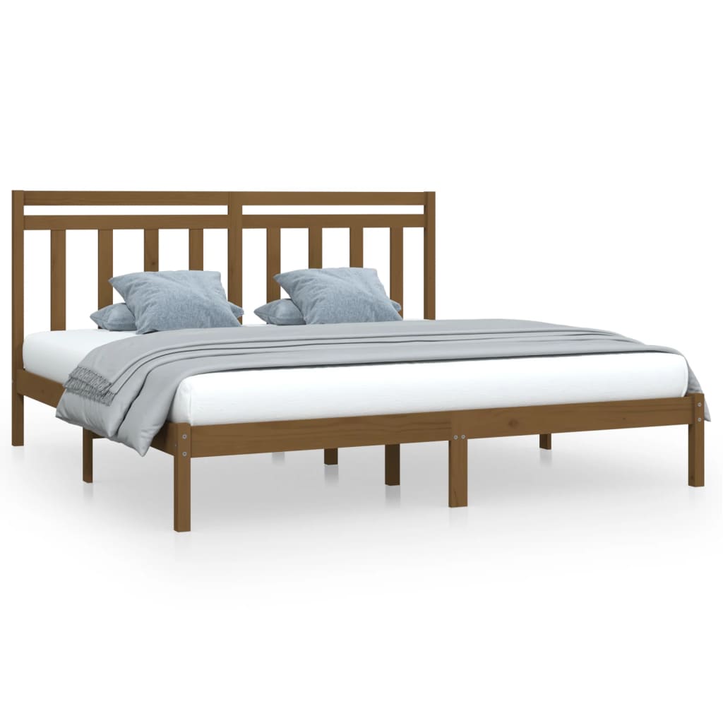 Giroletto senza Materasso Ambra 200x200 Legno Massello | homemem39