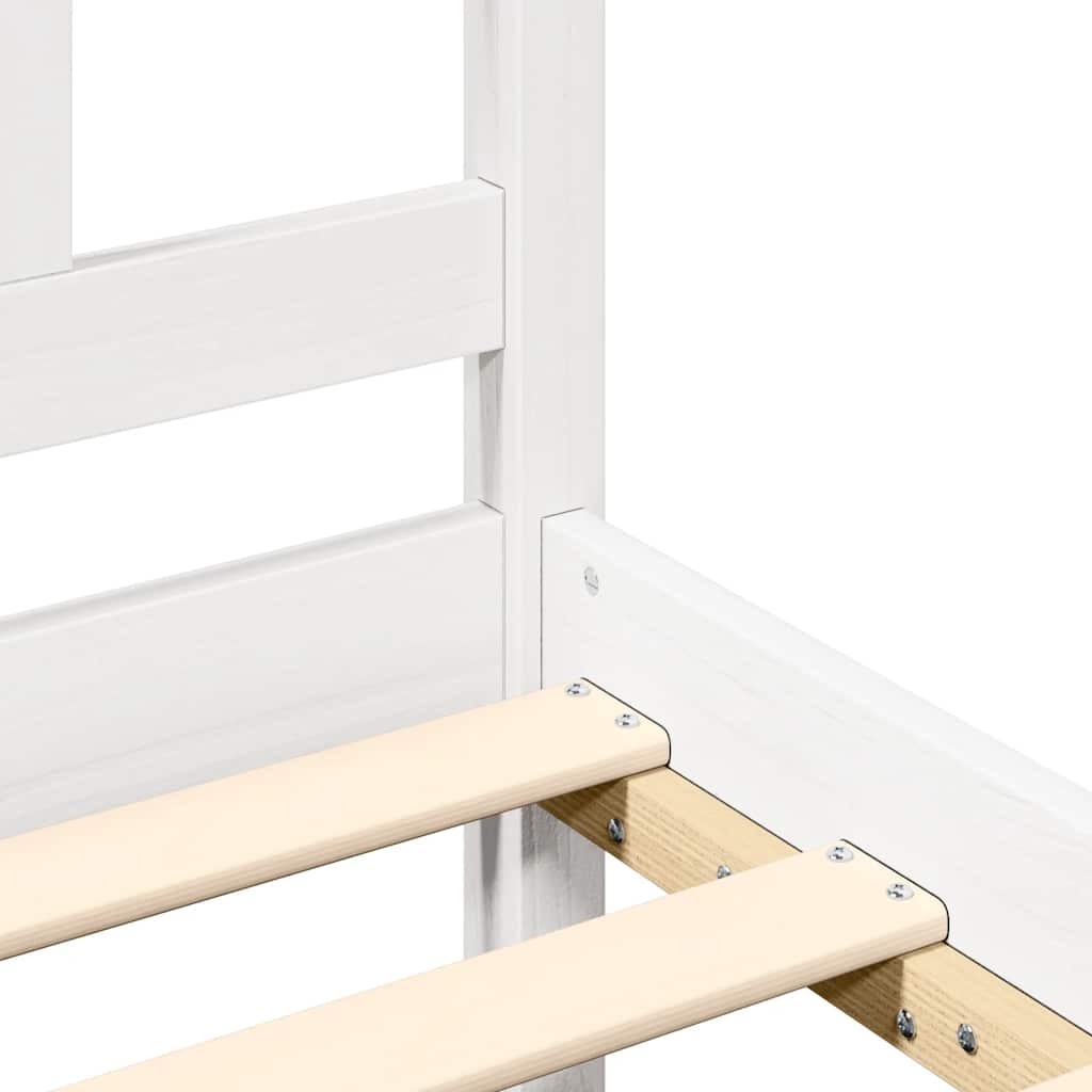 Giroletto Bianco in Legno Massello 100x200 cm