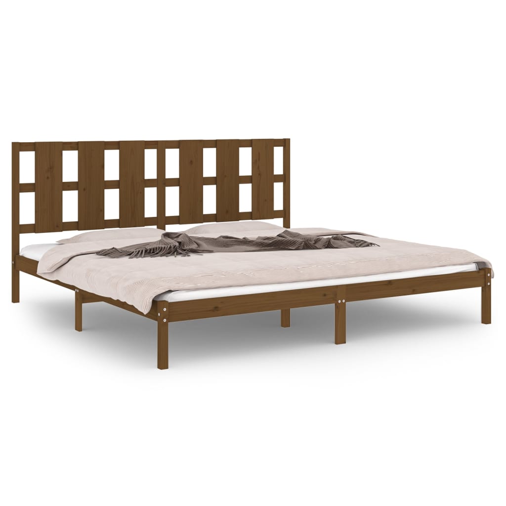 Giroletto ambra in Legno Massello di Pino 200x200 cm | homemem39