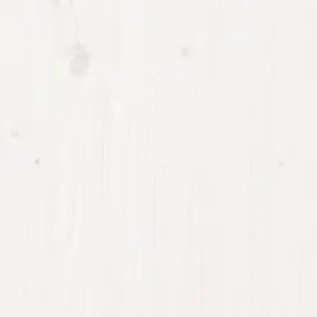 Giroletto Bianco in Legno Massello 90x200 cm