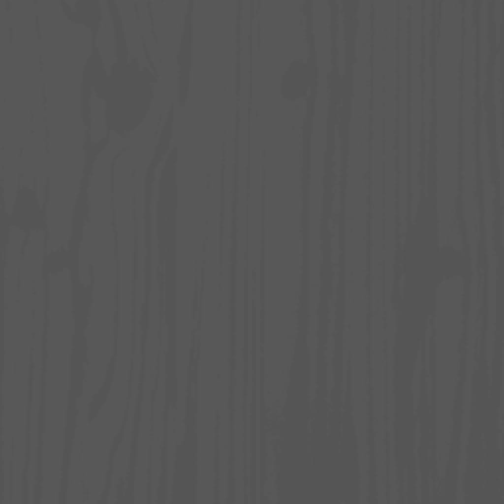 Giroletto Grigio in Legno Massello 200x200 cm | homemem39