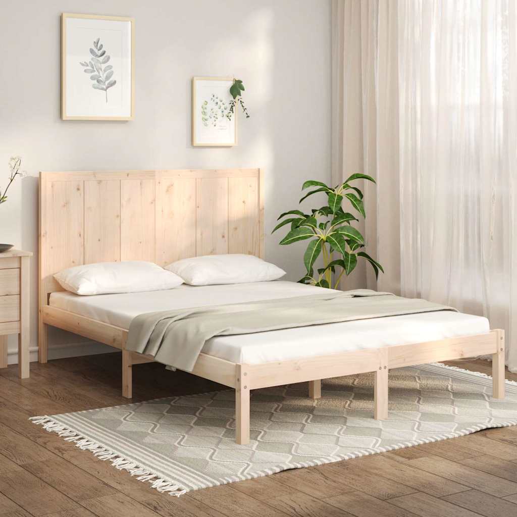 Giroletto senza Materasso 120x200 cm in Legno Massello di Pino | homemem39