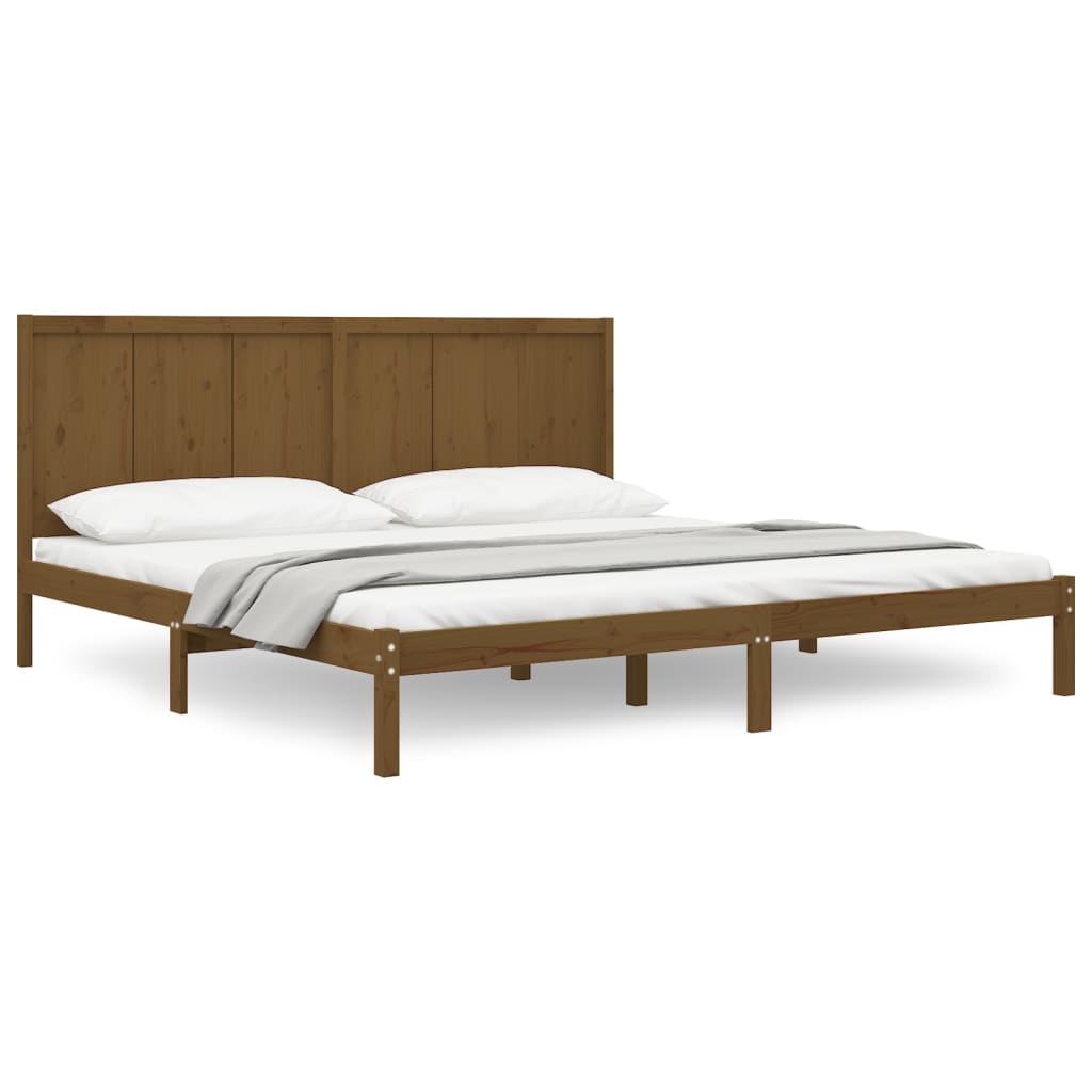 Giroletto ambra in Legno Massello di Pino 200x200 cm | homemem39